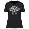 thumbnail image 1 of Cute Girl With Wavy Hairstyle  T-Shirt Women -Image by Shutterstock, Female x-Large, 1 of 2