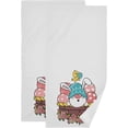 thumbnail image 1 of Cute Gnome Eggs Basket Hand Towels, Happy Easter Kitchen Towel Ultra Soft and Absorbent,Decorative Fingertip Face Towel for Bathroom Hotel, 2 PCS, 28.3"x 14.4", 1 of 5