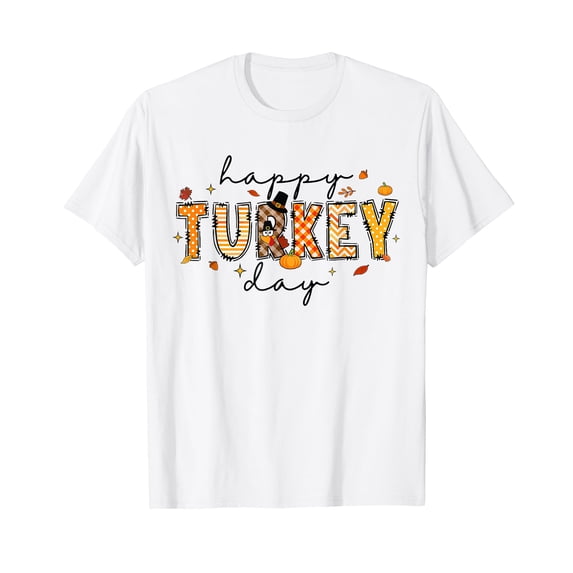 Cute Gnomes Happy Thanksgiving Fall Pumpkin Spice Women Kids T-Shirt