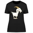 thumbnail image 1 of Cute Goat Cartoon T-Shirt Women -Image by Shutterstock, Female Medium, 1 of 2