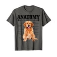 thumbnail image 1 of Cute Golden Retriever Anatomy Graphic Comfort Colors T-Shirt for Dog Lovers, 1 of 4