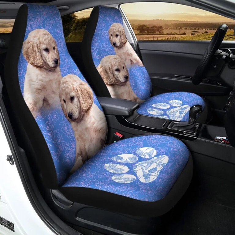 Goldendoodle Car Seat Cover (Set of 2) Goldendoodle Car Seat Cover (Set of 2)