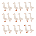 thumbnail image 1 of Cute Goose Duck Wall Stickers,Waterproof PVC Decals,Funny Animals Art Decorations for Nursery Bedroom Murals Wall Decor,18 x Wall Sticker,As Shown, 1 of 4