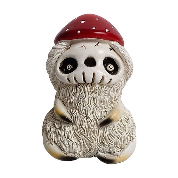 Cute Gothic Cartoon Resin Desktop Ornament Whimsical Tabletop Decoration for Home & Garden for Halloween Events
