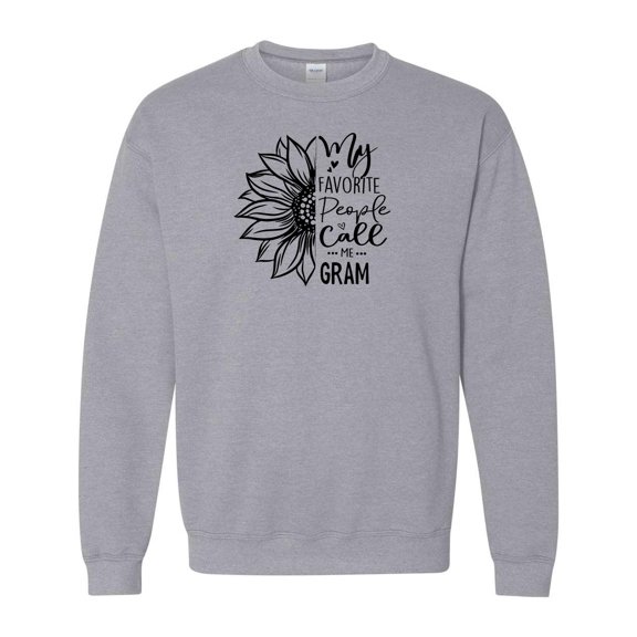 Cute Gram Mother's Day Gift For New Grandmother Family Sweatshirt