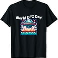 thumbnail image 1 of Cute Graphic For World UFO Day T-Shirt, 1 of 5