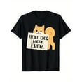 thumbnail image 1 of Cute Graphic Tee,Tops Has"Best Dog Mom Ever"With A Shiba Inuv Pattern,Round Neck Regular Fit T-shirts, Size(S-5XL), 1 of 5