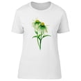 thumbnail image 1 of Cute Green Chamomile Flowers T-Shirt Women -Image by Shutterstock, Female Small, 1 of 4