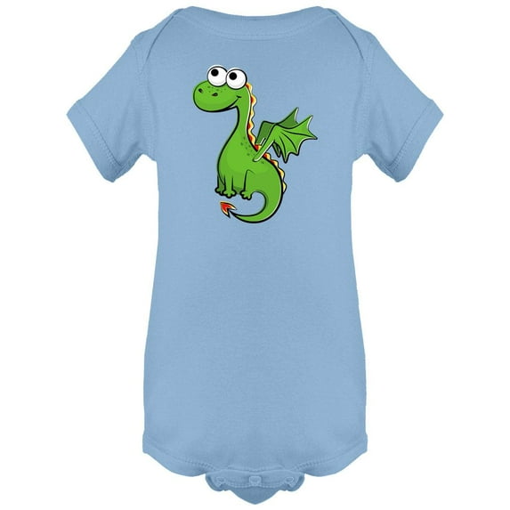 Cute Green Dragon Bodysuit Infant -Image by Shutterstock, 24 Months
