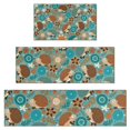 thumbnail image 1 of Cute Green Hedgehog Pattern with Pioneer Flower Kitchen Rugs Sets Of 3,Kitchen Runner Rugs Non Skid Washable,Decorative Kitchen Floor Mats for Kitchen,Sink,Laundry,17"x30"+ 17"x47" + 17"x59", 1 of 6
