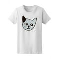 thumbnail image 1 of Cute Grey Kitty Cartoon Tee Women's -Image by Shutterstock, 1 of 2