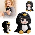 thumbnail image 1 of Cute Gugu Gaga Plush Doll 9.84in / 25cm Penguin Gugugaga Plush Hot Meme Peripheral Stuffed Toys Birthday Gifts, 1 of 5