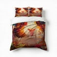 thumbnail image 1 of Cute Guinea Pig Bedding Set 3 Pcs Soft Microfiber Quilt Cover For Bedroom Decor, Comforter Cover With 2 Pillowcase, 1 of 5