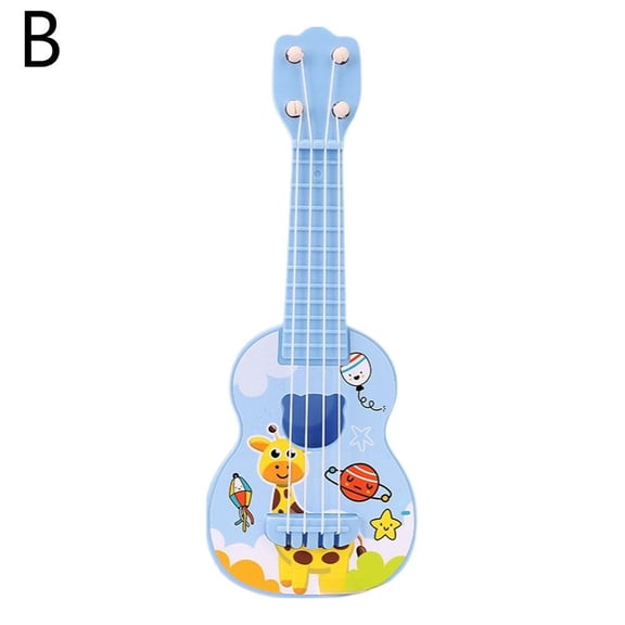 Cute Guitar For Ages 5-9, Guitar Acoustic, Toy Classical Ukulele Guitar Instrument,4 String Musical