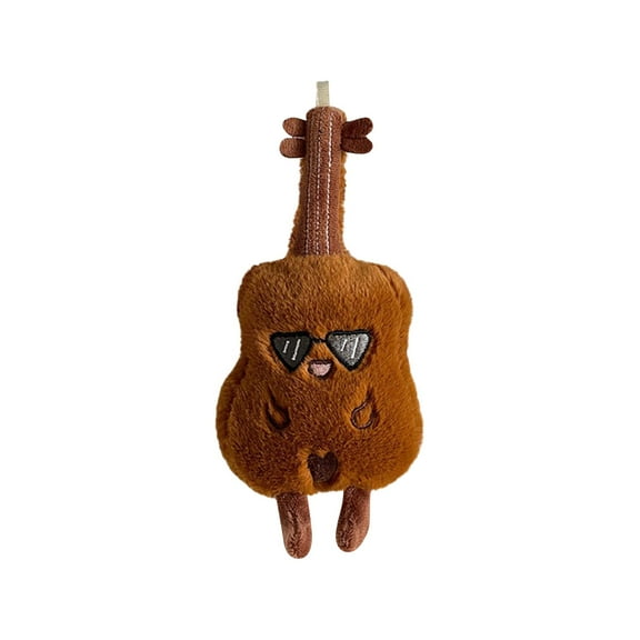 Cute Guitar Plush Toy with Expressions, Stuffed Animals Plush Toys, Plush Pillow Toys, Cute Plush Dolls, Christmas Gifts