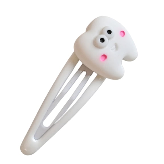 Cute Hair Clip Sweet Tooth Hairpin Duckbill Clip Girls 2000s Hairpin Women Girls