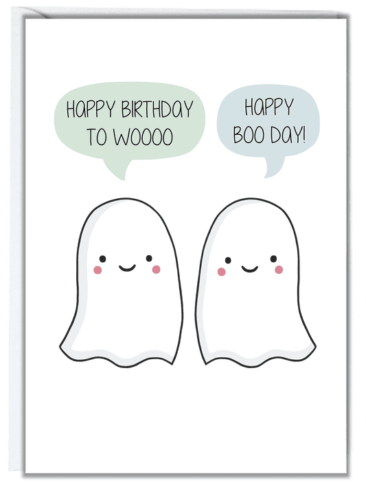 Cute Halloween Birthday Card – 