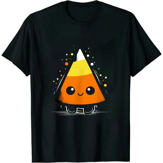 Cute Halloween Candy Corn Pumpkin Costume Toddler Boys Girls T-Shirt 0800
