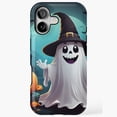 thumbnail image 1 of Cute Halloween Creepy Artwork Universal Phone Case for iPhone 11–17 Pro Max, 1 of 2