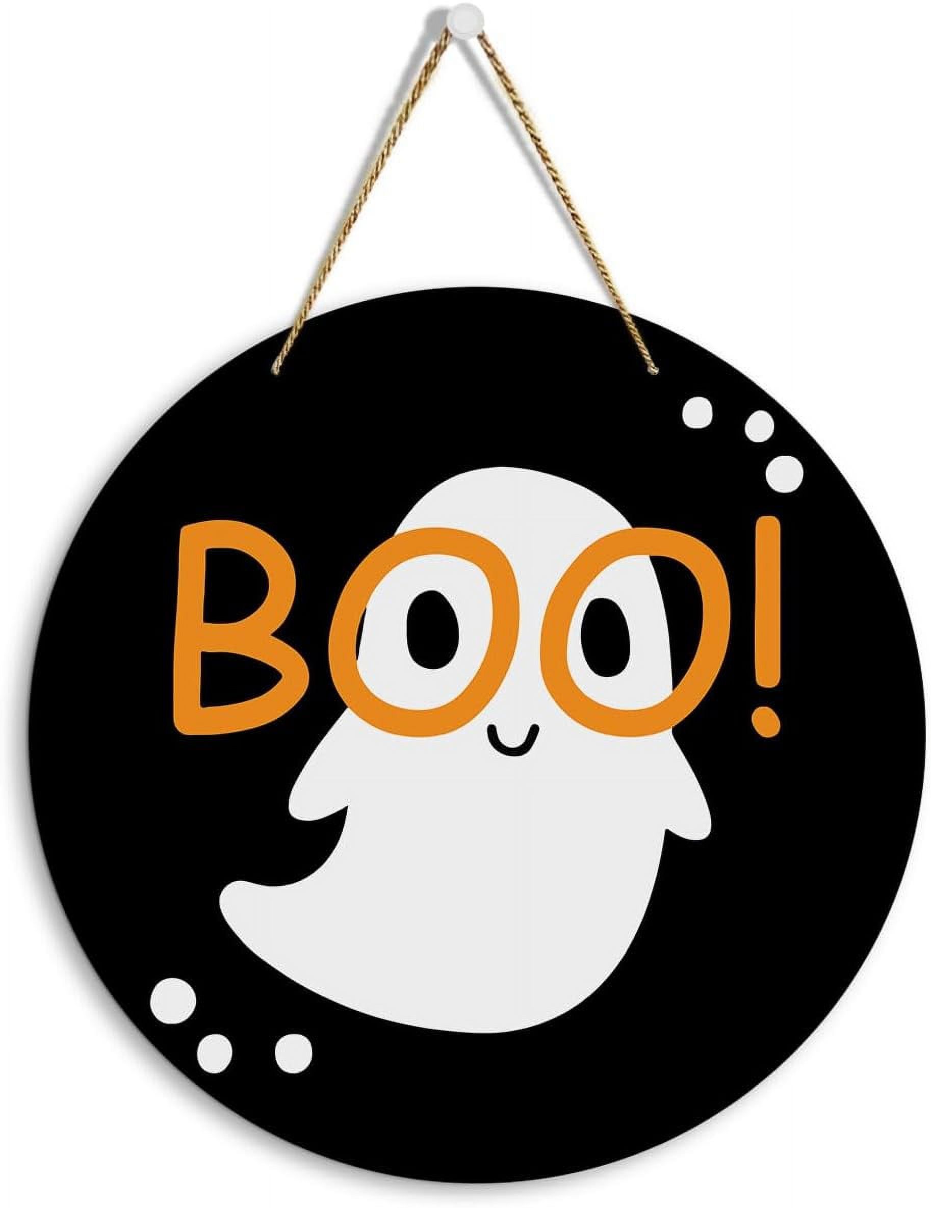 Cute Halloween Decorations Boo Sign Halloween Decor, Halloween