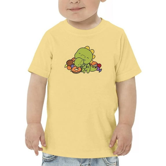 Cute Halloween Dino Family T-Shirt Toddler -Image by Shutterstock, 5 Toddler