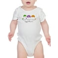 thumbnail image 1 of Cute Halloween Dino Ghosts Bodysuit Infant -Image by Shutterstock,  12 Months, 1 of 4