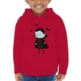 thumbnail image 1 of Cute Halloween Funny Vampire Hoodie Toddler -Image by Shutterstock,  2 Toddler, 1 of 4