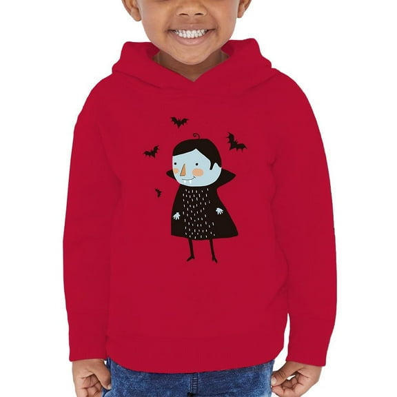 Cute Halloween Funny Vampire Hoodie Toddler -Image by Shutterstock, 4 Toddler