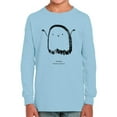 thumbnail image 1 of Cute Halloween Ghost Long Sleeve Toddler -Image by Shutterstock,  3 Toddler, 1 of 4