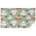 thumbnail image 1 of Cute Halloween Ghost Pumpkin Pattern Rectangle Tablecloth 60"x102",Waterproof Polyester Rectangle Table Cloth, Wipeable Spillproof Polyester Tablecloth for Dining, Camping, Indoor and Outdoor, 1 of 6