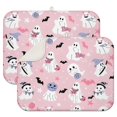 thumbnail image 1 of Cute Halloween Ghosts Pattern Dish Drying Mat for Kitchen 1 Pack, Ultra Absorbent Microfiber Dishes Drainer Mats,18x24in(46x61cm), 1 of 4