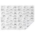 thumbnail image 1 of Cute Halloween Ghosts Pattern Rectangle Tablecloth 60"x84",Waterproof Polyester Rectangle Table Cloth, Wipeable Spillproof Polyester Tablecloth for Dining, Camping, Indoor and Outdoor, 1 of 5