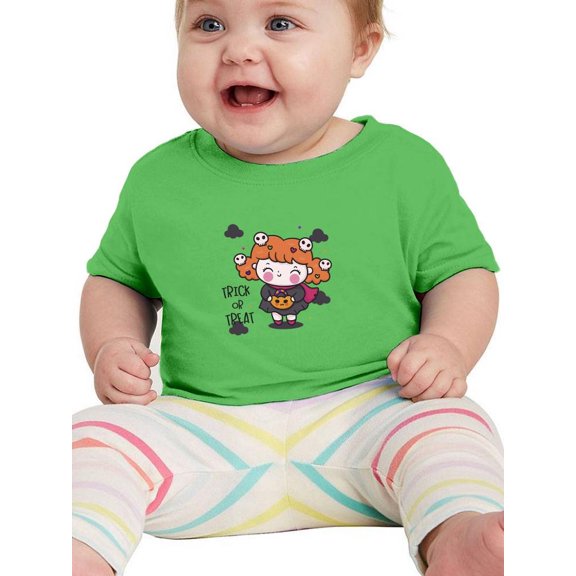 Cute Halloween Girl T-Shirt Infant -Image by Shutterstock, 18 Months
