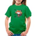 thumbnail image 1 of Cute Halloween Girl T-Shirt Juniors -Image by Shutterstock,  Medium, 1 of 4