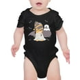 thumbnail image 1 of Cute Halloween Gnome I Bodysuit Infant -Image by Shutterstock,  Newborn, 1 of 4