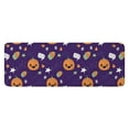 thumbnail image 1 of Cute Halloween Icons Pattern Kitchen Rug Mat,Kitchen Runner Rugs Non Skid Washable,Decorative Kitchen Floor Mats for Kitchen,Sink,Laundry,17"x47.2", 1 of 7