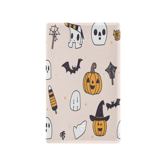 Cute Halloween Icons Pattern Light Switch Cover Switch Plate Outlet Cover Plug Cover for Electrical Outlet