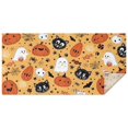 thumbnail image 1 of Cute Halloween Icons Pattern Rectangle Tablecloth 60"x120",Waterproof Polyester Rectangle Table Cloth, Wipeable Spillproof Polyester Tablecloth for Dining, Camping, Indoor and Outdoor, 1 of 6