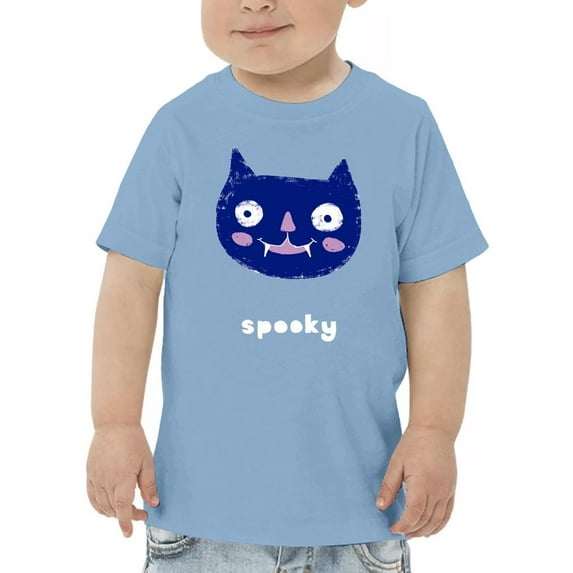 Cute Halloween Kitten Fangs T-Shirt Toddler -Image by Shutterstock, 2 Toddler