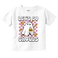 thumbnail image 1 of Cute Halloween Let's Go Ghouls Ghost Youth T Shirt Tee Girls Infant Toddler Brisco Brands 6M, 1 of 1