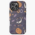 thumbnail image 1 of Cute Halloween Pattern Ghosts Phone Case for iPhone 16 15 14 13 12 11 Pro Max M5903388, 1 of 2