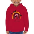 thumbnail image 1 of Cute Halloween Rainbow W Bats Hoodie Toddler -Image by Shutterstock,  4 Toddler, 1 of 4