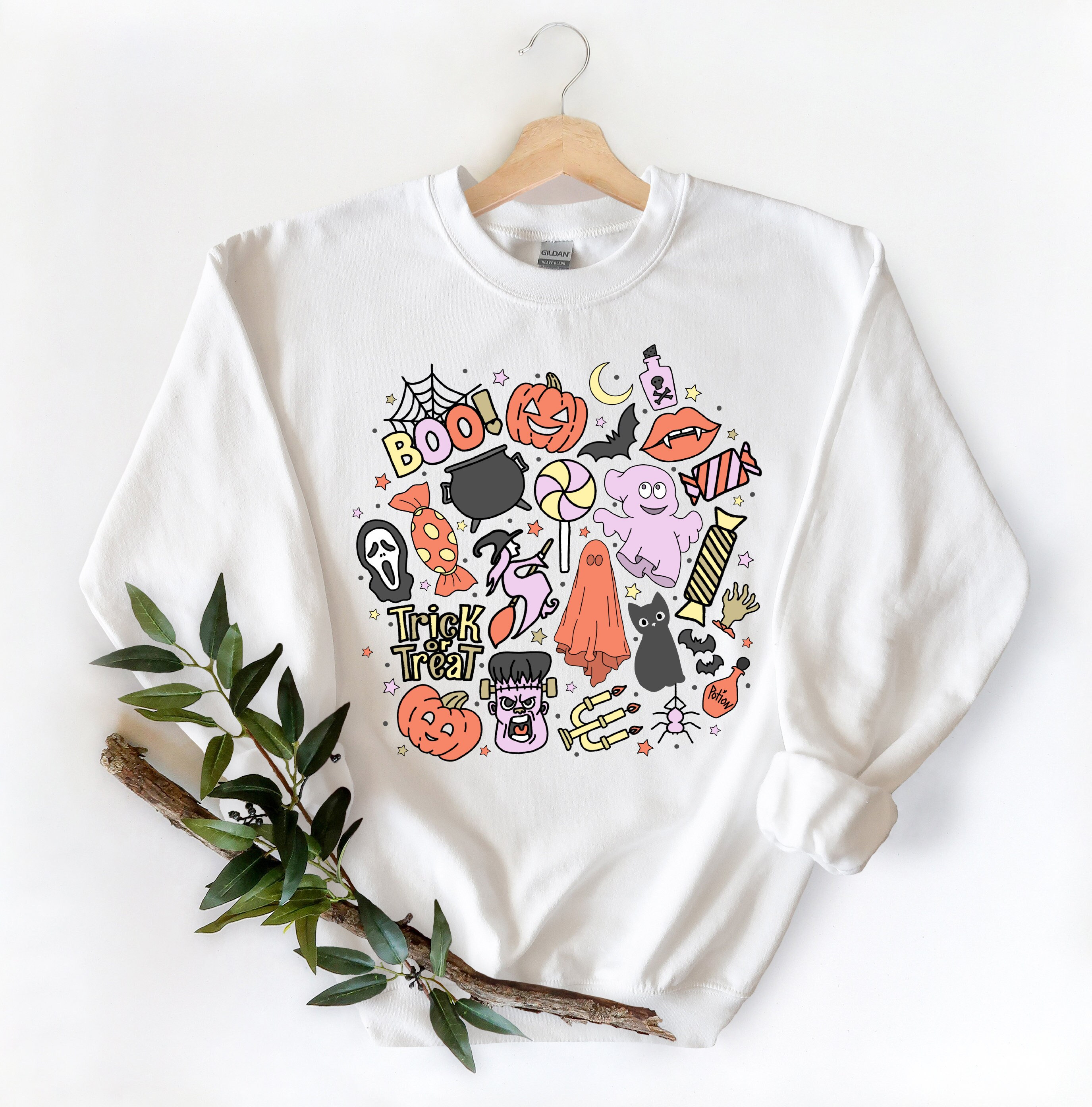 Cute Halloween Theme Shirt for Women, Halloween TShirts, Cute Teacher