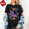 thumbnail image 1 of Cute Halloween Tiger T-Shirt – Spooky Anime-Inspired Cat Tee, Fall Pumpkin Graphic Comfort Colors Shirt, 1 of 4