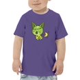 thumbnail image 1 of Cute Halloween Zombie Corgi T-Shirt Toddler -Image by Shutterstock,  3 Toddler, 1 of 4