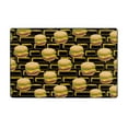 thumbnail image 1 of Cute Hamburger Block Shaggy Area Rug, Rugs for Living Room Bedroom Non Slip Door Mat Indoor Carpet Machine Washable Nursery Home Decor Floor Mats for Entryway 60x39in-#, 1 of 5