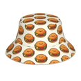 Cute Hamburger Expression Pillow Cases Standard Size, Pillow Case 20x26