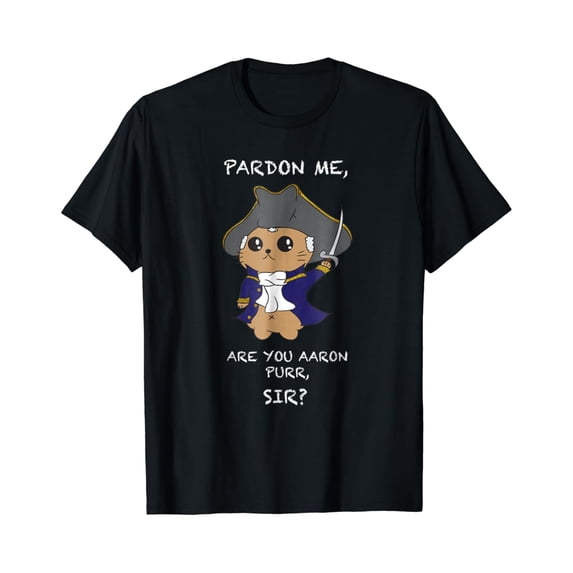 Cute Hamilton Cat Version Two T-Shirt