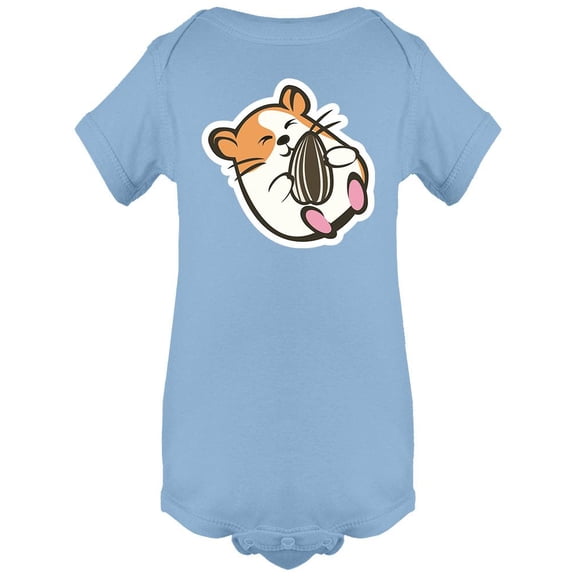 Cute Hamster And Seed Bodysuit Infant -Image by Shutterstock,  6 Months