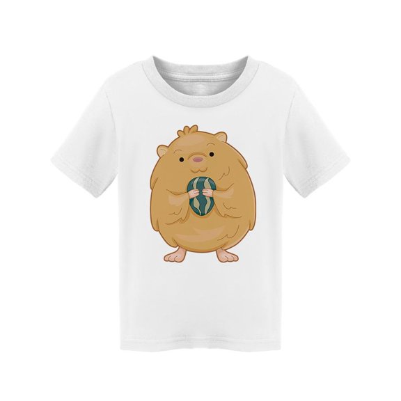 Cute Hamster Carrying A Seed T-Shirt Toddler -Image by Shutterstock, 2 Toddler